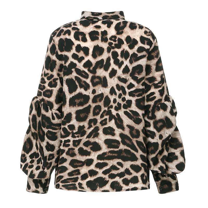 Women Sexy Leopard Print Tops - Image 8